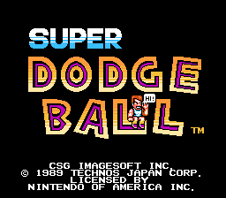 Super Dodge Ball (USA)